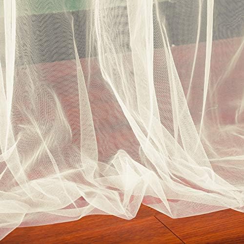 Champagne Tulle Backdrop Curtain for Parties Wedding 10ft×8ft Champagne Sheer Backdrop Curtains for Baby Shower, alternate