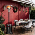 Charcoal Gray 50,000 BTU Propane Patio Heater with Rain Cover, Multiple Color Available, Outdoor Heater with, alternate view