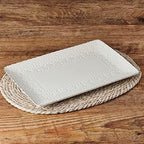 Chateau Serve Platter, 14.25 Inch, Blue and White, Cream in 14.25 Inch in Cream, alternate view 5