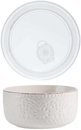 Chateau Storage Bowls, 6 inch, Cream in 6 inch in Cream, alternate view 4