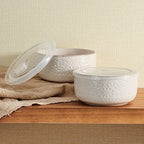Chateau Storage Bowls, 6 inch, Cream in 6 inch in Cream, alternate view 6