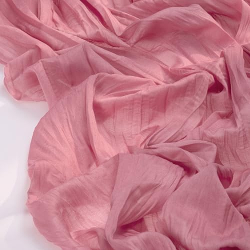 Cheesecloth Table Runner Fall Boho Wedding Birthday Party Home Decor, alternate view 3