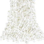 Cherry Blossom Garland Artificial Cherry Flower Vines 6 Pack Hanging Silk Flowers Garland for Home Wedding