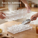 Chilled Condiment Caddy with Stainless Steel Spoons & Tongs, alternate view 4