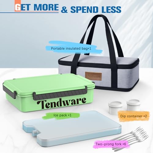 Chilled Portable Snackle Box Container with Ice Pack, Beach Essentials for Summer, Divided Serving Tray with, alternate view