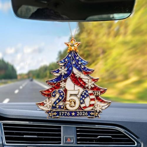 Christmas Decorations - Christmas Ornaments - 250 Anniversary USA Merchandise - Christmas Ornament 2026, alternate view 2