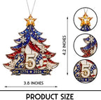 Christmas Decorations - Christmas Ornaments - 250 Anniversary USA Merchandise - Christmas Ornament 2026, alternate view 4