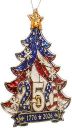 Christmas Decorations - Christmas Ornaments - 250 Anniversary USA Merchandise - Christmas Ornament 2026, alternate view 5