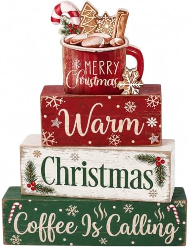 Christmas Decorations Indoor, Christmas Hot Cocoa Home Decor