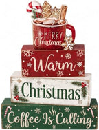 Christmas Decorations Indoor, Christmas Hot Cocoa Home Decor