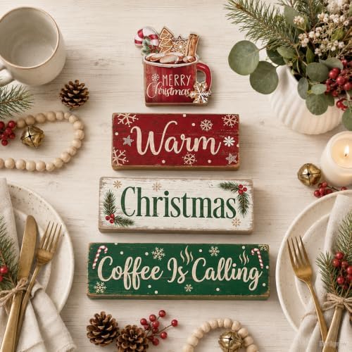 Christmas Decorations Indoor, Christmas Hot Cocoa Home Decor, alternate view 3