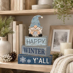 Christmas Decorations Indoor, Winter Snowflake Gnome Christmas Home Decor, alternate view 2