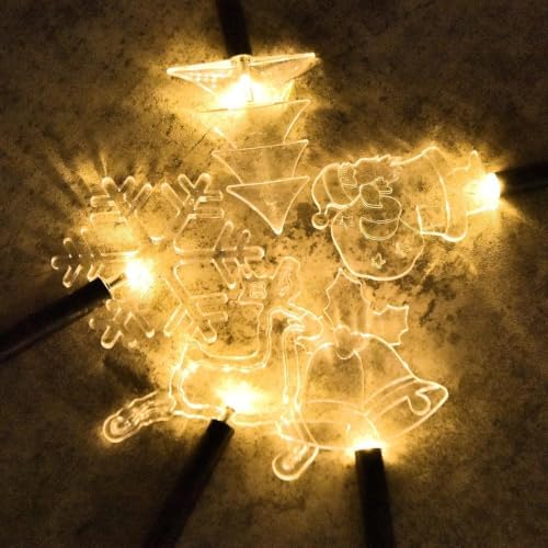 Christmas Decorations Outdoor, Christmas Pathway Lights, 5 PCS, alternate view 5