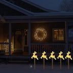 Christmas Decorations Outdoor, Solar Elk Pathway Lights, 5 PCS, alternate view 5