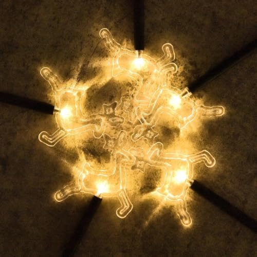 Christmas Decorations Outdoor, Solar Elk Pathway Lights, 5 PCS, alternate view 6