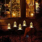 Christmas Decorations Outdoor, Solar Tree Pathway Lights, 20 PCS, alternate view 2