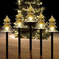 Christmas Decorations Outdoor, Solar Tree Pathway Lights, 5 PCS
