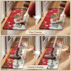 Christmas Kitchen Floor Mats Cushioned Anti Fatigue Kitchen Rug Set, alternate view 5
