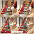 Christmas Kitchen Mats for Floor Cushioned Anti Fatigue Comfort Mat, alternate view 5