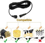 Christmas Light Connector Cords 19.6FT 2 Pin Lights Extension Cable, alternate view 6