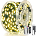 Christmas Lights 600 LED 196 FT, Waterproof Outdoor String Lights with Remote and Timer, Christmas Tree Lights