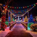Christmas Lights Battery Operated, 50LED 16ft (1 Pack, Multicolor), alternate view 5