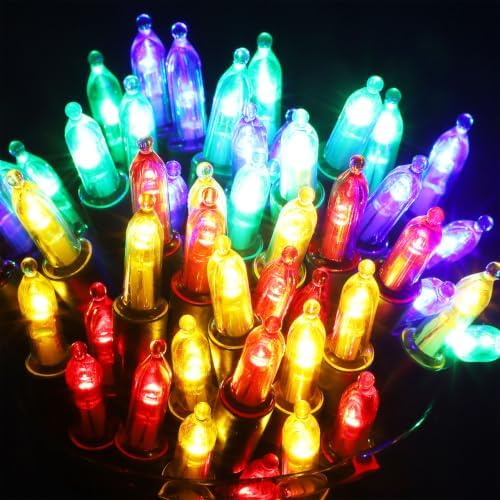 Christmas Lights Battery Operated, 50LED 16ft (1 Pack, Multicolor), alternate view 6