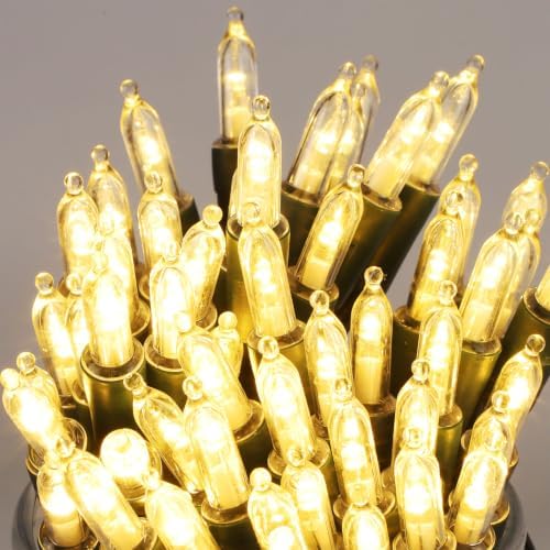 Christmas Lights Battery Operated, 50LED 16ft (4 Pack, Warm White) in Warm White, alternate view 6