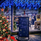 Christmas Lights Decorations Outdoor, 1600LED 164FT Curtain Fairy Lights 8 Modes 320 Drops Fairy String Curtain, alternate