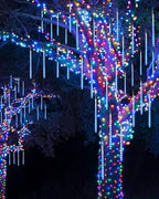Christmas Lights Outdoor 11.8 inch 10 Tubes Meteor Shower Lights, alternate view 5