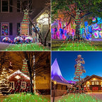 Christmas Lights Outdoor, 320 LED 8 Light Modes Outdoor Christmas Decorations, Plug-in Waterproof Christmas, alternate view 6