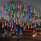 Christmas Lights Outdoor UL Certified 24 Tubes 576 LEDs (Equivalent to 3 Sets of 8 Tubes) Meteor Shower Light, alternate view