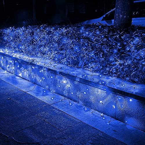 Christmas Net Lights, 360 LED 12FT x 5 FT Green Wire Waterproof Connectable String Lights with 8 Modes, alternate view 3