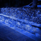 Christmas Net Lights, 360 LED 12FT x 5 FT Green Wire Waterproof Connectable String Lights with 8 Modes, alternate view 3