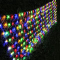 Christmas Net Lights, 360 LED 12ft x 5ft Connectable Mesh Fairy String Lights,8 Modes Low Voltage Safe Adaptor