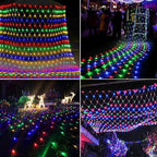 Christmas Net Lights, 360 LED 12ft x 5ft Connectable Mesh Fairy String Lights,8 Modes Low Voltage Safe Adaptor, alternate