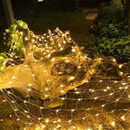 Christmas Net Lights, 360 LED 12ft x 5ft Connectable Mesh Fairy String Lights,8 Modes Low Voltage Safe Adaptor, alternate