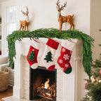 Christmas Norfolk Pine Garland: 6 FT Artificial Realistic Garland, alternate view 2