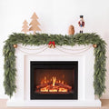 Christmas Norfolk Pine Garland: 9 FT Artificial Cedar Garland in Cedar Garland 9 Ft