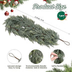 Christmas Norfolk Pine Garland: 9 FT Artificial Cedar Garland in Cedar Garland 9 Ft, alternate view 2