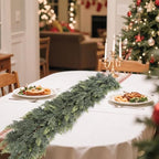 Christmas Norfolk Pine Garland: 9 FT Artificial Cedar Garland in Cedar Garland 9 Ft, alternate view 5