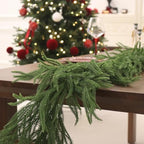 Christmas Norfolk Pine Garland Real Touch for Mantle Decoration, alternate view 5