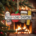 Christmas Ornament 2025, Gift Idea for Christmas (Teacher Ornament) in 3.54 Inches in Teacher Ornament, alternate view 6