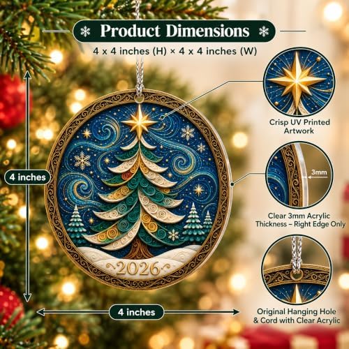 Christmas Ornaments, 2026 Christmas Ornaments, Christmas Tree Ornaments, Vintage Christmas Ornaments, Christmas, alternate