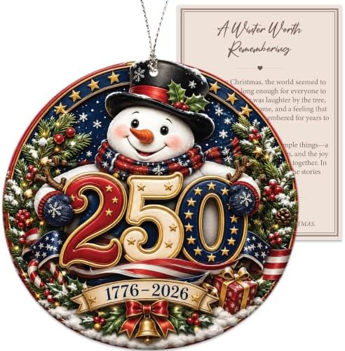 Christmas Ornaments, Snowman Decor, 2026 Christmas Ornaments