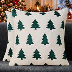 Christmas Pillow Covers 20x20 Pack 2 Plush Faux Xmas Decor P022B20
