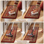 Christmas Snowman Kitchen Mats for Floor Cushioned Anti Fatigue, alternate view 5