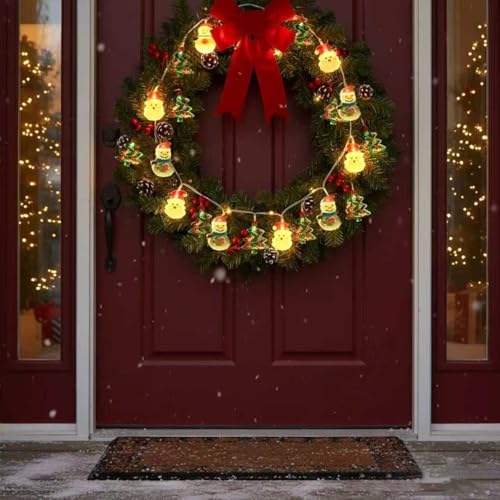 Christmas String Lights, 10 FT 20 LED New Year Fairy Lights Decorattions, alternate view 7