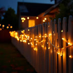 Christmas String Lights, 100 FT 300 LED Connectable Waterproof String Lights Clear Wire with 8 Modes Timer, alternate view 3