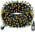 Christmas String Lights, 100 LED 33 FT Connectable Fairy Lights with 8 Modes, Waterproof Christmas Decorations